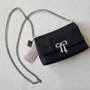 NEW! Victoria's Secret Sparkle Bow Crossbody